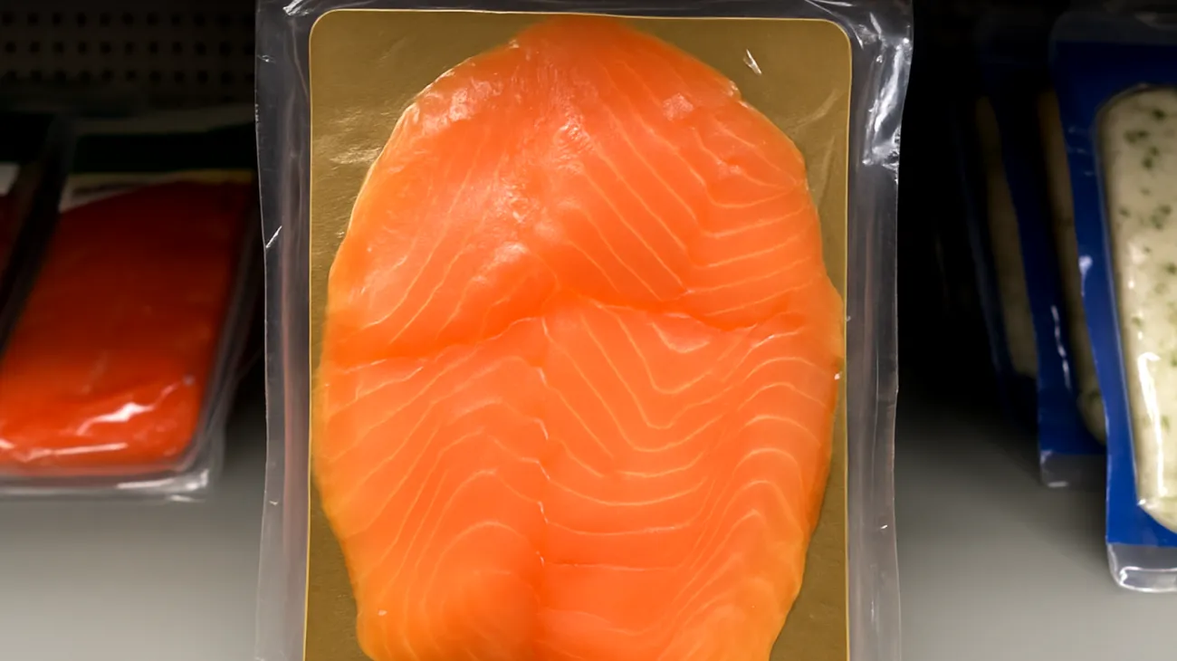 Geräucherter Lachs"
